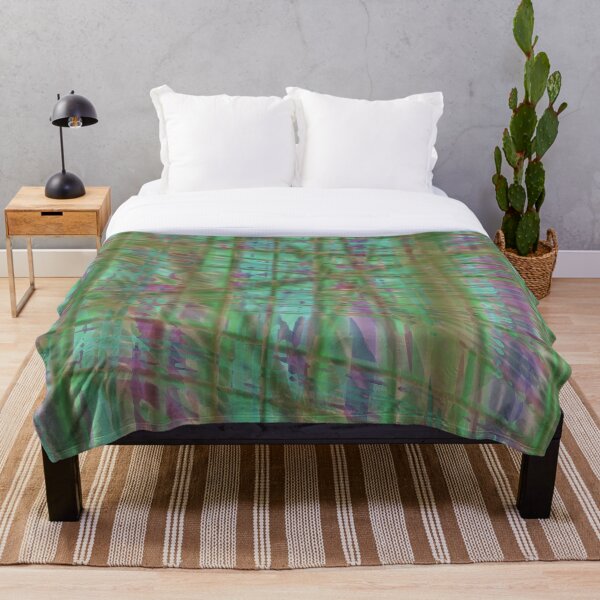 Item preview, Verdes abstractos designed and sold by JustLagoons.