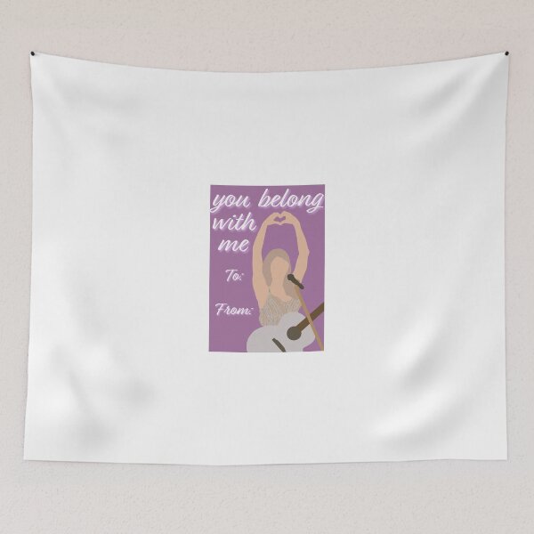 Item preview, Eras fearless you belong with me Valentine design  designed and sold by spicystylesco.