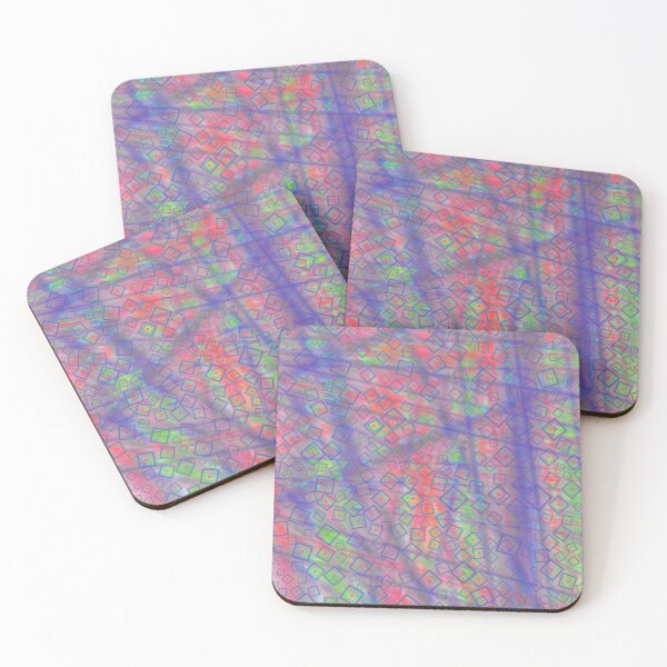 Item preview, Garish abstract squares designed and sold by JustLagoons.