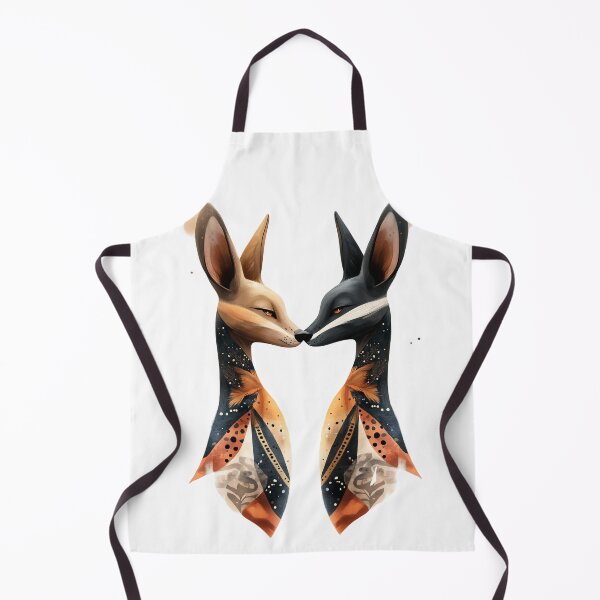 Item preview, two dogs abstract, love designed and sold by Eve De.