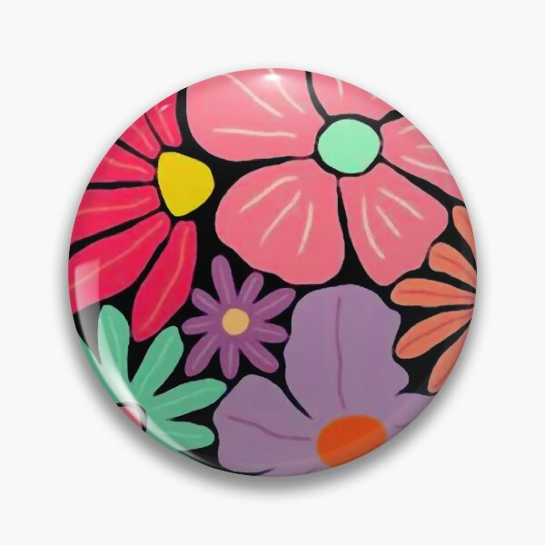 Item preview, Hippy Flower Circle designed and sold by ViaARTfactory.