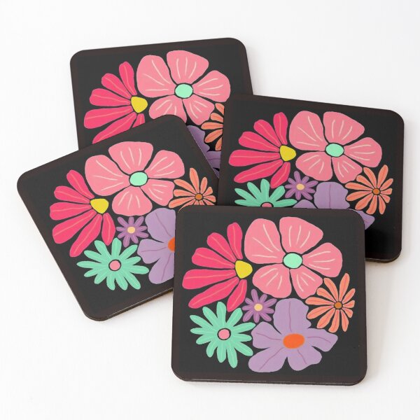 Item preview, Hippy Flower Circle designed and sold by ViaARTfactory.