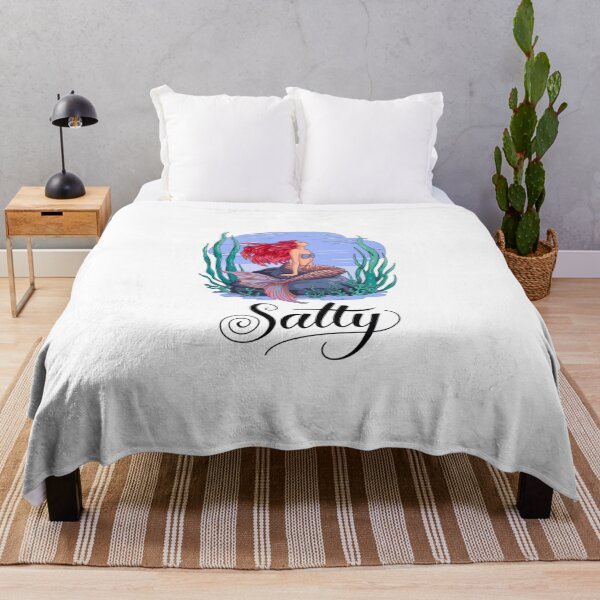 Item preview, Salty Siren, The Sassiest Mermaid of the Sea, Mermaid, funnyfits70, Humor, Funny, retro, vintage, funny quotes, animal humor, designed and sold by FunnyFits70.