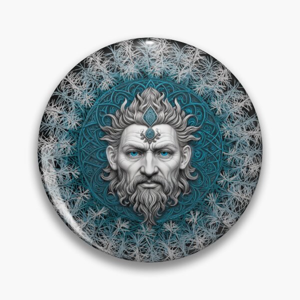 Item preview, Ullr Frost Circle: Norse Mythology Rune designed and sold by EklectikoStudio.