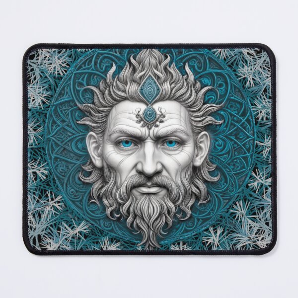 Item preview, Ullr Frost Circle: Norse Mythology Rune designed and sold by EklectikoStudio.