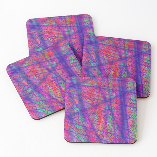 Item preview, abstract purple squares designed and sold by JustLagoons.