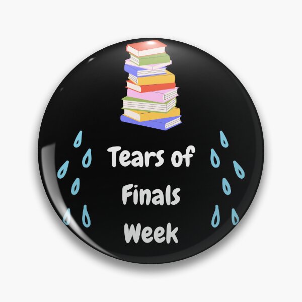 Item preview, Tears of Finals Week | Student Puns designed and sold by NoodleDoodleCo.
