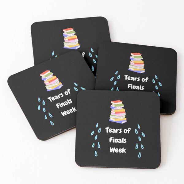 Item preview, Tears of Finals Week | Student Puns designed and sold by NoodleDoodleCo.