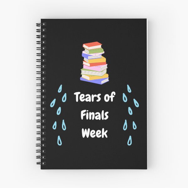 Item preview, Tears of Finals Week | Student Puns designed and sold by NoodleDoodleCo.