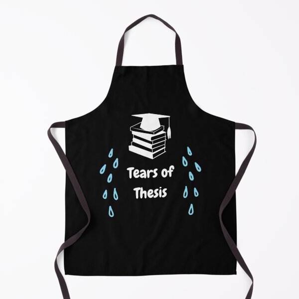 Item preview, Tears of Thesis | College Graduate Student Puns designed and sold by NoodleDoodleCo.