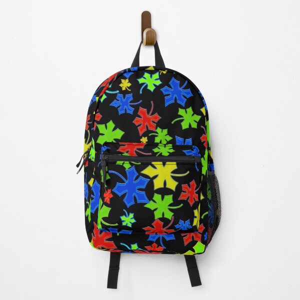 Item preview, prime leaves on black designed and sold by JustLagoons.