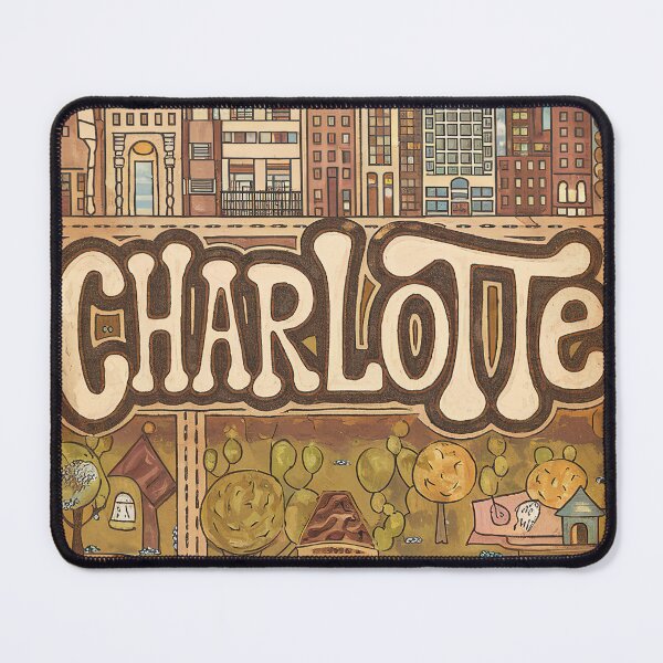 Item preview, Charlotte Whimsical City Life Abstract Vintage Zentangle Art designed and sold by Witty Shirts.