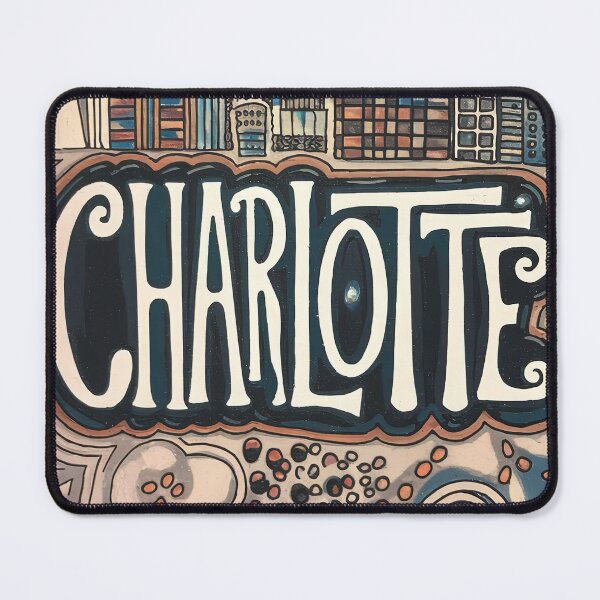 Item preview, Charlotte Whimsical City Life Abstract Vintage Zentangle Art designed and sold by Witty Shirts.