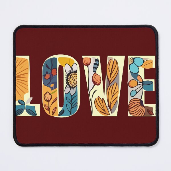 Item preview, The work LOVE with flowers designed and sold by Flower Magic .