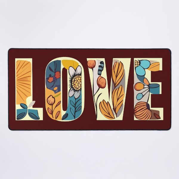 Item preview, The work LOVE with flowers designed and sold by Flower Magic .