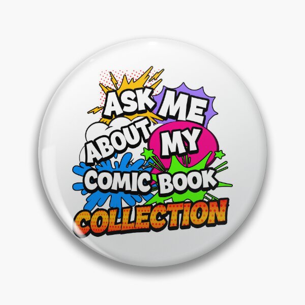 Item preview, Ask Me About My Comic Book Collection Logo V2 designed and sold by CenturyComics.