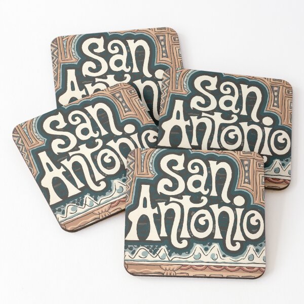 Item preview, San Antonio Whimsical City Life Abstract Vintage Zentangle Art designed and sold by Witty Shirts.