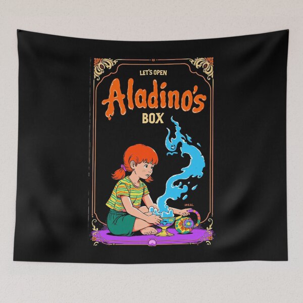 Aperçu de l'œuvre Aladdin, Aladdin, mystère, boîte, magie créée et vendue par Martinez-TS.
