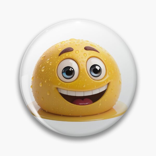 Item preview, emoji, emotion, emoticon, cute, cartoon, yellow, face, tiny, piggy, little, grinning face with sweat designed and sold by NAVAL00.