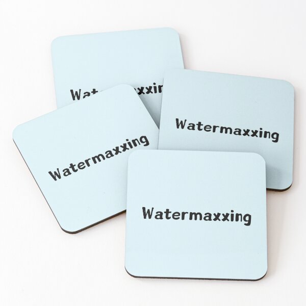 Item preview, Funny Drinking Water Watermaxxing Quote Sarcastic Sayings for Dehydration designed and sold by FociCreate.