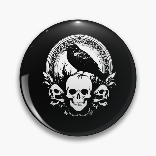 Item preview, Raven and skull designed and sold by Brexmore3.