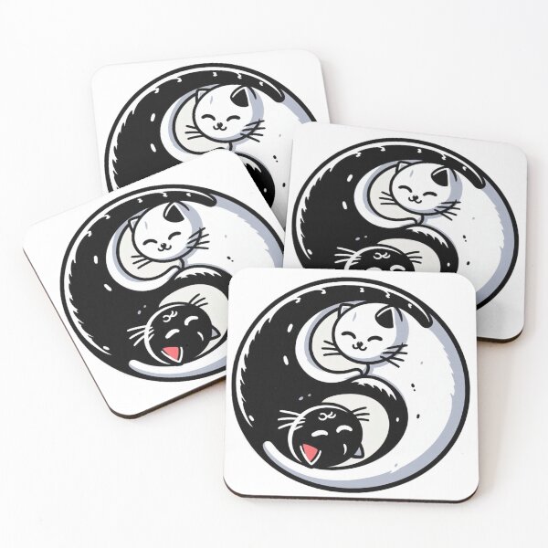 Item preview, Yin Yang Cats designed and sold by DronzaX.