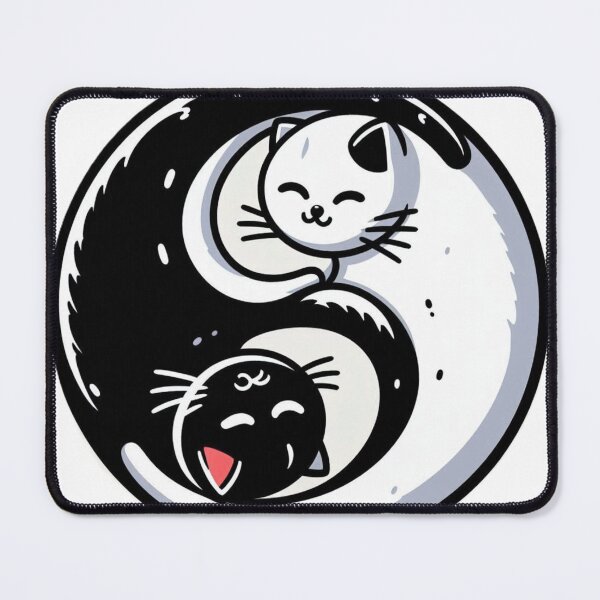 Item preview, Yin Yang Cats designed and sold by DronzaX.