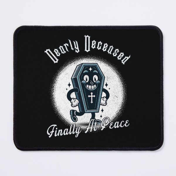 Item preview, Vintage Dearly Deceased, Finally At Peace designed and sold by DarkSenseDesign.