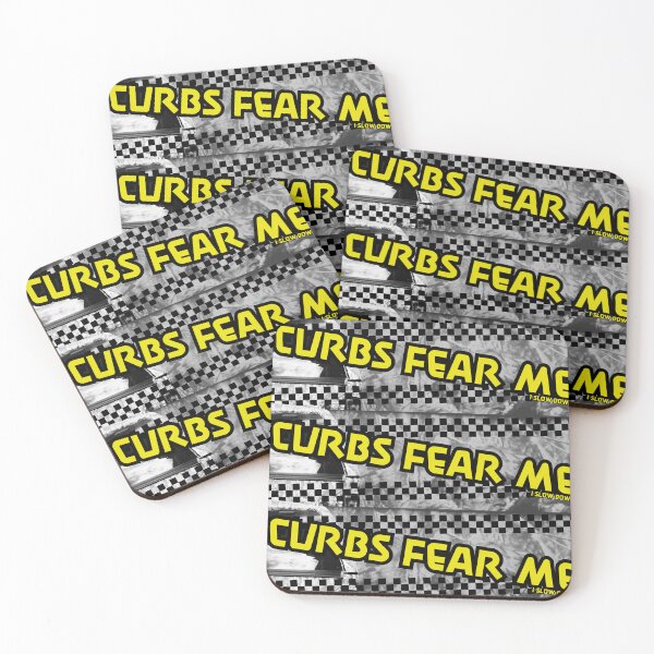 Item preview, Curbs Fear Me Aesthetic Car funny gifts for bumper  designed and sold by MatthewViews.