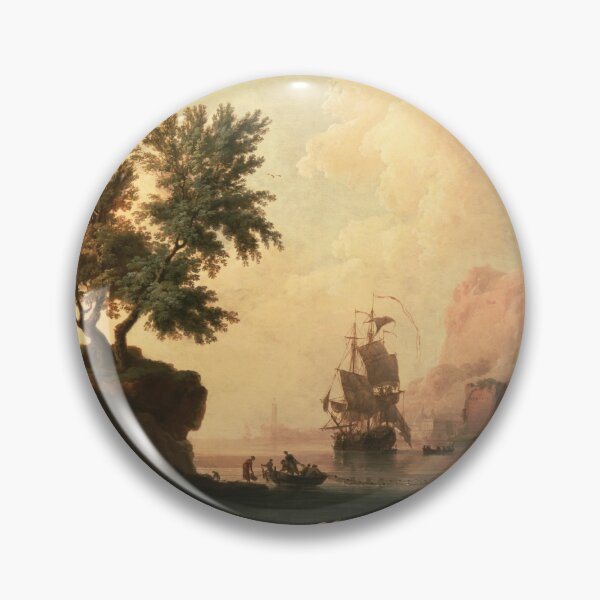 Item preview, Mediterranean Harbor Scene designed and sold by LegacyPressCo.