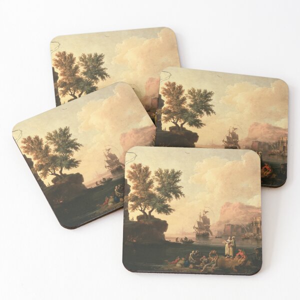 Item preview, Mediterranean Harbor Scene designed and sold by LegacyPressCo.
