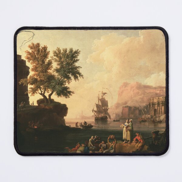Item preview, Mediterranean Harbor Scene designed and sold by LegacyPressCo.