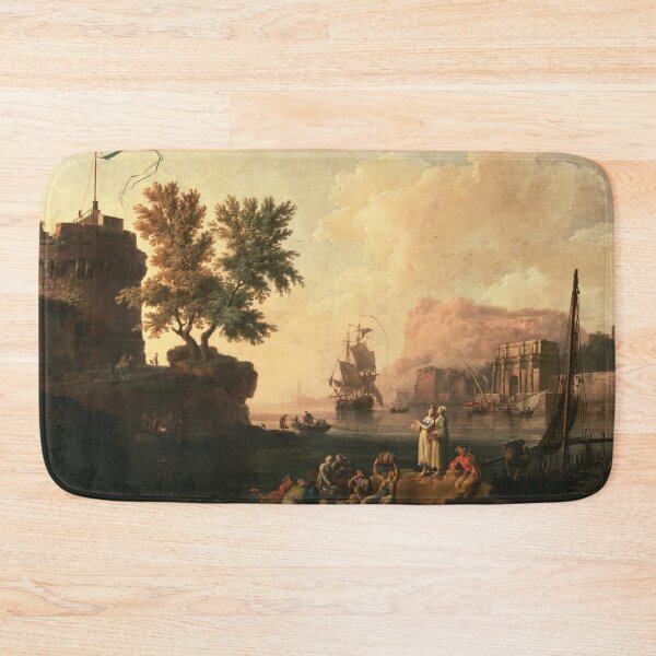 Item preview, Mediterranean Harbor Scene designed and sold by LegacyPressCo.