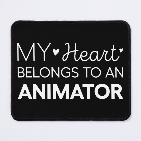 Item preview, My Heart Belongs To An Animator Cute Animator designed and sold by RareBunny.