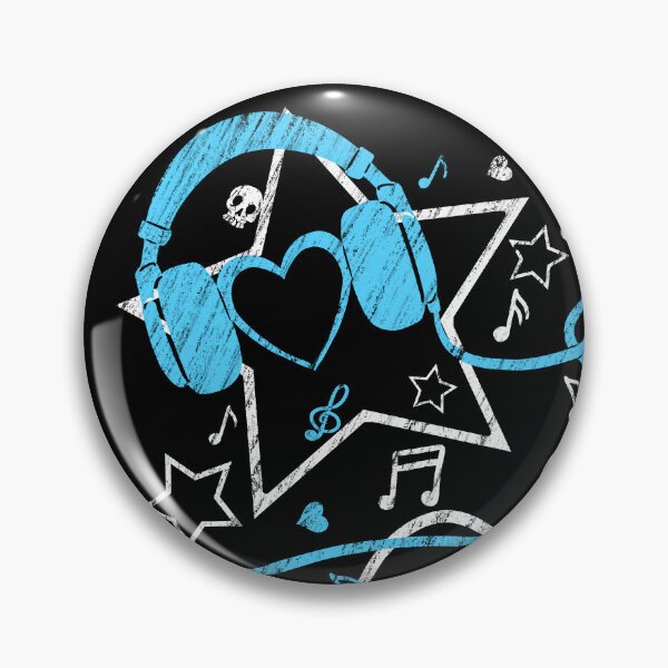 Item preview, Love My Music (Blue Version) designed and sold by JanGrackle.