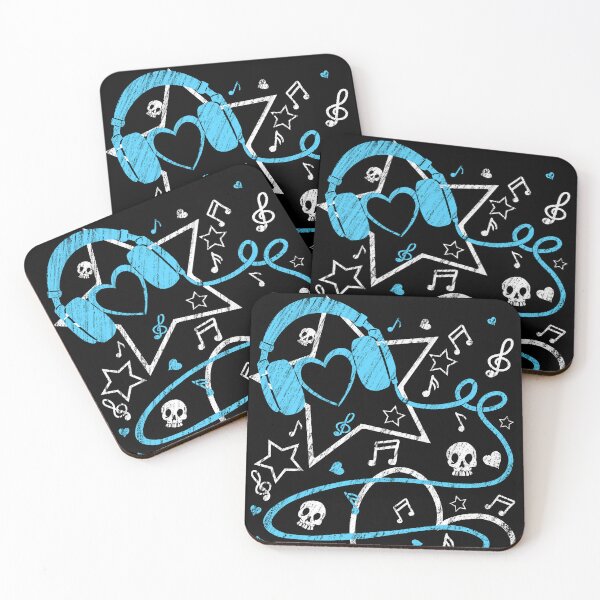 Item preview, Love My Music (Blue Version) designed and sold by JanGrackle.