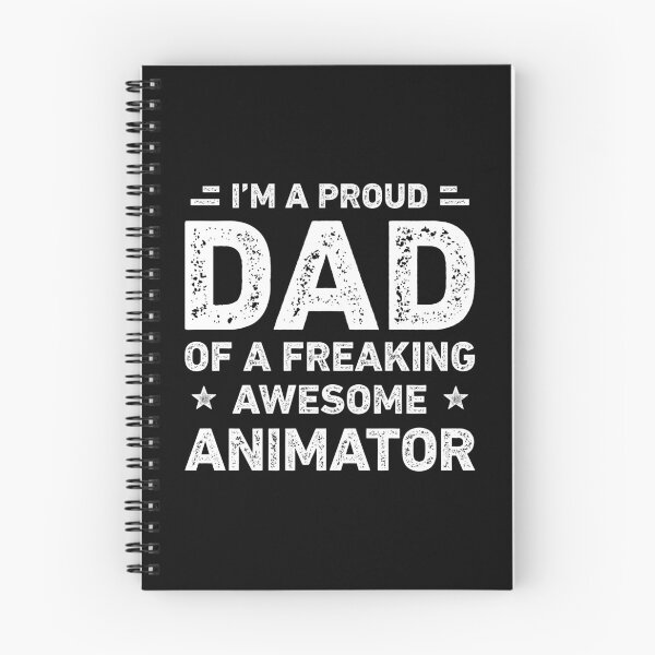 Item preview, Proud Dad Of A Freaking Awesome Animator Funny Animator designed and sold by RareBunny.