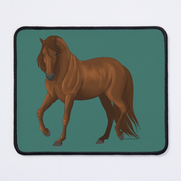 Item preview, Trotting Chestnut Andalusian Horse designed and sold by DappledMoon.