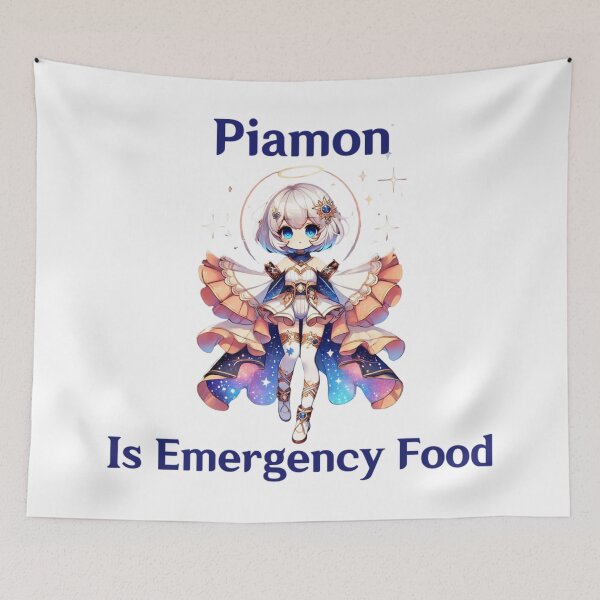 Item preview, Paimon - Emergency Food Meme designed and sold by LyssasMindArt.