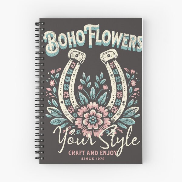 Aperçu de l'œuvre Fleurs Boho Créez votre style et profitez-en créée et vendue par SvetsShirts.