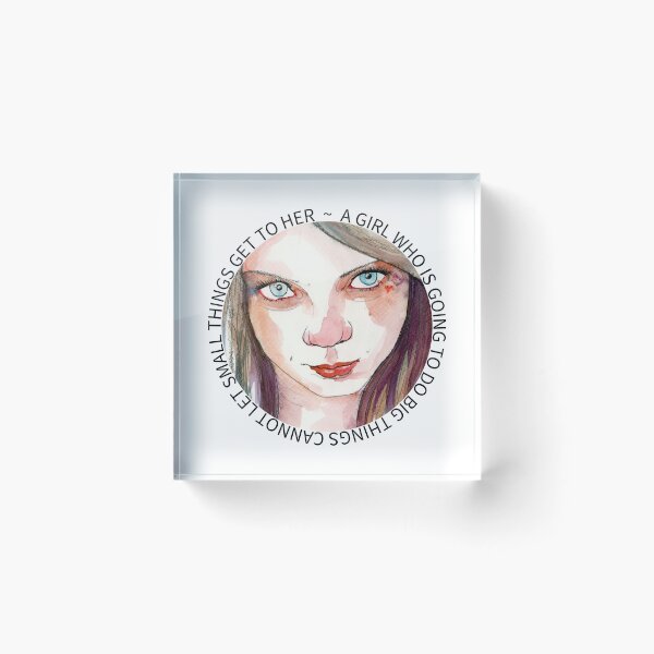 Item preview, A Girl who is going to do big things designed and sold by Jay Laurence Landscapes Australia.