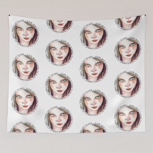 Item preview, A Girl who is going to do big things designed and sold by Jay Laurence Landscapes Australia.
