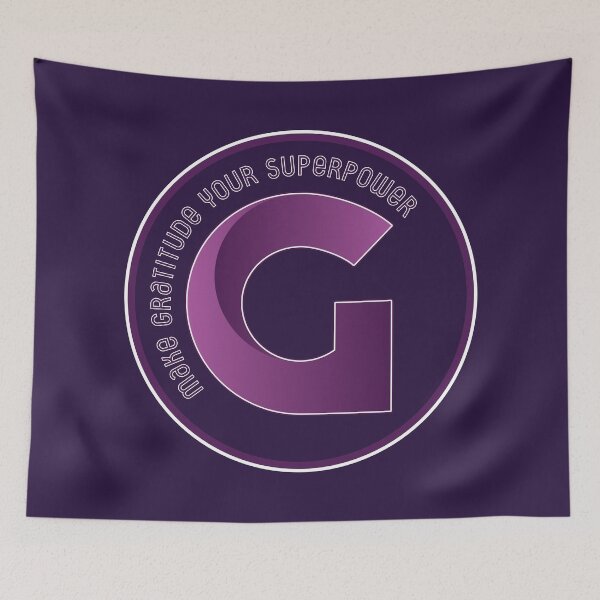 Item preview, Make Gratitude Your Superpower designed and sold by FlyfolkDesign.