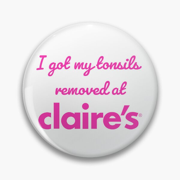 Item preview, tonsils removed at claire's designed and sold by alexis-ivy.