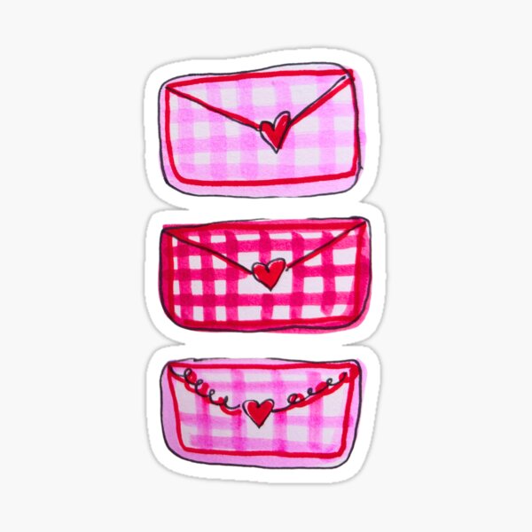 Item preview, Heart Envelope designed and sold by livebrave3.