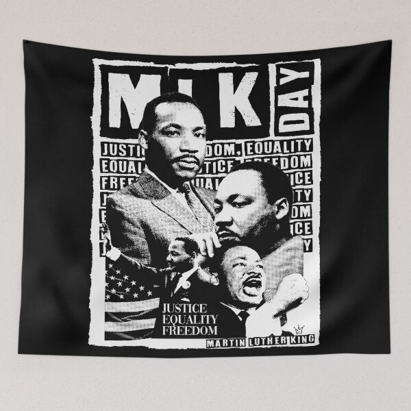 Item preview, Martin Luther King Day - Justice, Equality, Freedom designed and sold by Caramel-Dog.