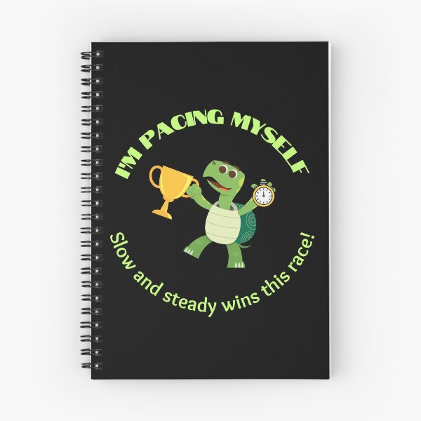 Item preview, Pacing Turtle: Slow and Steady Wins This Race! designed and sold by LongHaulHumor.