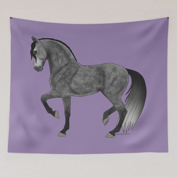 Item preview, Dappled Gray Andalusian Horse designed and sold by DappledMoon.