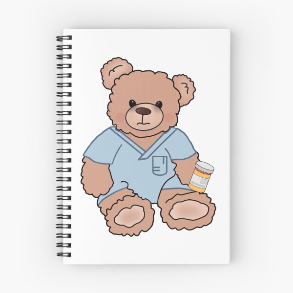 Item preview, Burnt Out Nurse Teddy Bear designed and sold by CozyCrafts04.