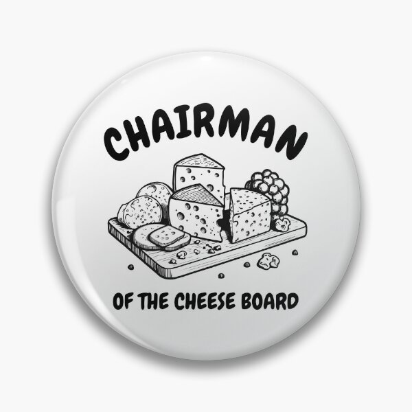 Item preview, Chairman of the Cheese Board Graphic Tee - Funny Cheese Lover Design designed and sold by DontGiveaShirt.
